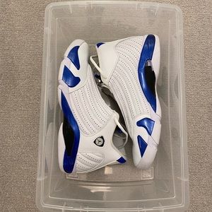 Air Jordan 14 retro - royal/white